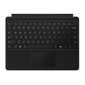 Microsoft Surface Pro Keyboard – Tastatur – mit Trackpad, Beschleunigungsmesser, Surface Slim Pen 2 Ablage- und Ladeschale – QWERTZ – Deutsch/Österreichisch – Schwarz