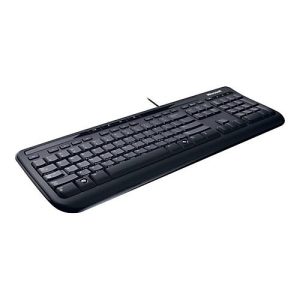 Microsoft Wired Desktop 600 for Business – Tastatur-und-Maus-Set – USB – Deutsch – Schwarz