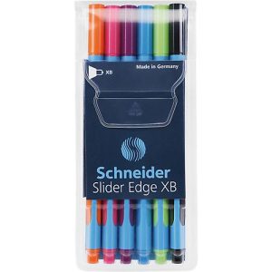 Mix-Set Kugelschreiber Slider Edge XB, 6er-Etui