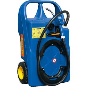 Mobile Tankanlage AdBlue-Trolley, 60 l, Elektropumpe 12V, Schlauch 2,9 m
