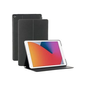 Mobilis RE.LIFE – Flip-Hülle für Tablet – mit Klappe – Ledereffekt-Material – Schwarz – für Apple 10.2-inch iPad