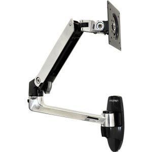 Monitorarm Ergotron LX, für 1 Monitor bis 34′, schwenkbar bis 360°, Wandmontage
