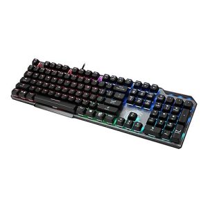 MSI Vigor GK50 Elite – Tastatur – Hintergrundbeleuchtung – USB – Deutsch – Tastenschalter: Kailh Box White