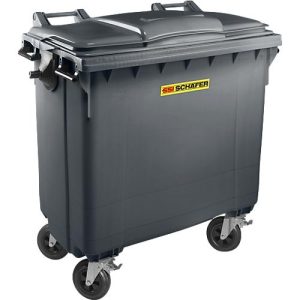 Müllcontainer MGB 770 FD, Kunststoff, 770 l, anthrazit Müllcontainer MGB 770 FD, Kunststoff, 770 l, anthrazit