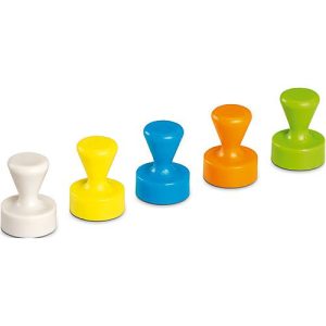 Neodym-Magnete Maul, hohe Haftkraft, 10 Stück in Kegelform, farbig sortiert