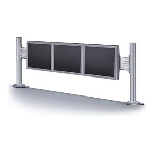 Neomounts by Newstar FPMA-DTB100 – Befestigungskit – fest – für 3 LCD-Anzeigen – Silber