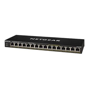 NETGEAR GS316P – Switch – 16 Anschlüsse – unmanaged