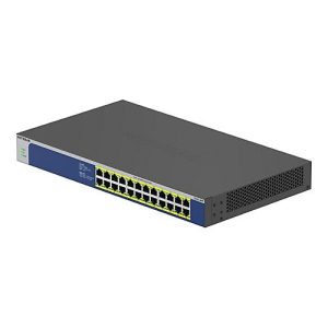 NETGEAR GS524PP – Switch – 24 Anschlüsse – unmanaged – an Rack montierbar