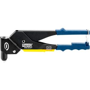 Nietzange Rapid RP60 Multi™, 360°-Kopf, für Nieten mit 3,2/4,0/4,8 mm, inkl. Messwerkzeug, 3 Bohrer, 150 Nieten Nietzange Rapid RP60 Multi™, 360°-Kopf, für Nieten mit 3,2/4,0/4,8 mm, inkl. Messwerkzeug, 3 Bohrer, 150 Nieten