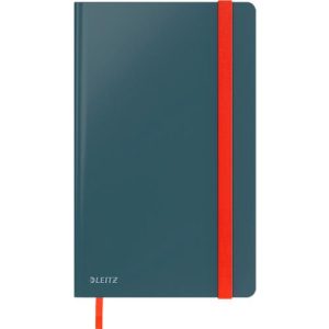 Notizbuch Leitz Cosy, DIN A5, kariert, 100 g/m² Papier, 80 Blatt, Hardcover, grau