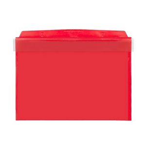 Orgatex-Magnettaschen, m. Klappe, A5 quer, rot, 10 St.