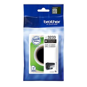 Original Brother Tintenpatrone LC-3233BK, Einzelpack, schwarz