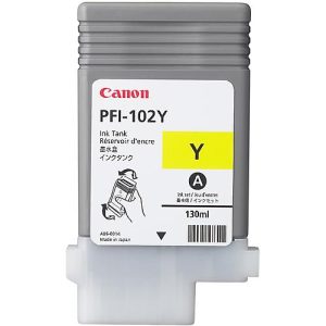 Original Canon Tintenpatrone PFI-102Y, Einzelpack, gelb