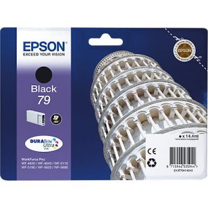 Original Epson Tintenpatrone 79, Einzelpack, schwarz