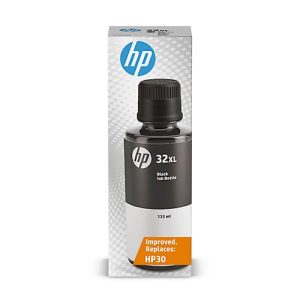 Original HP Tintenflasche 31, Einzelpack, schwarz-pigmentiert