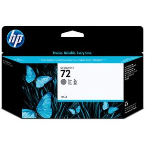 Original HP Tintenpatrone 72, Einzelpack, grau
