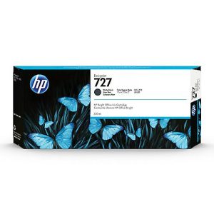 Original HP Tintenpatrone 727, Einzelpack, mattschwarz