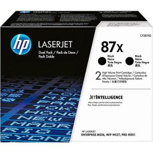 Original HP Toner 87X, Doppelpack, schwarz