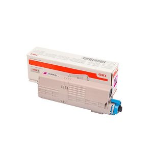 Original Oki Toner 46490606, Einzelpack, magenta