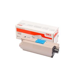Original Oki Toner 46508716, Einzelpack, schwarz
