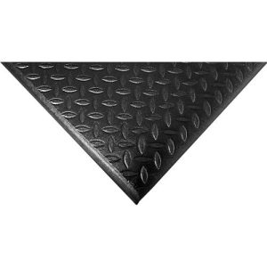 Orthomat® Arbeitsplatzmatte Diamond, schwarz, lfm. x B 1200 mm