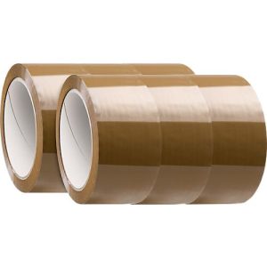 Packband Classic, braun, 6 Rollen