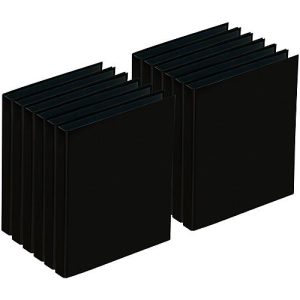 PAGNA Ringbuch, 2er-Mechanik, DIN A4, Rückenbreite 35 mm, 12 Stück, schwarz