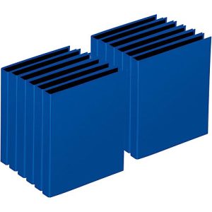 PAGNA Ringbuch, 4er-Mechanik, DIN A4, Rückenbreite 35 mm, 12 Stück, blau