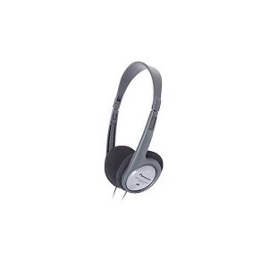 Panasonic RP-HT090E-H – Kopfhörer – On-Ear – kabelgebunden – 3,5 mm Stecker – Grau