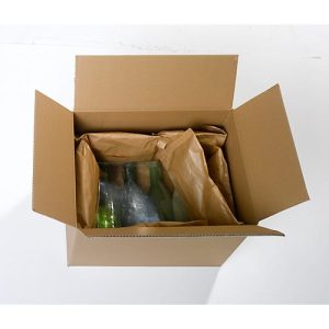 Papier Polsterkissen karo pack®, wiederverwendbar, 30 Stück mit jeweils L 300 x B 180 mm, braun