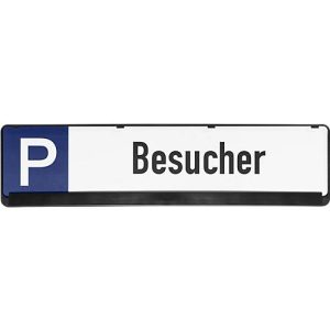 Parkplatzschild, Besucher Parkplatzschild, Besucher