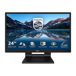 Philips 242B9T – LED-Monitor – 61 cm (24′) (23.8′ sichtbar) – Touchscreen – 1920 x 1080 Full HD (1080p) @ 60 Hz – IPS