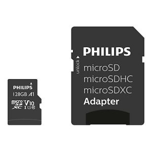 Philips FM12MP45B – Flash-Speicherkarte – 128 GB – UHS Class 1 / Class10 – SDXC