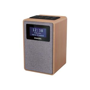 Philips TAR5005 – Radiouhr – 1 Watt – helles Holz