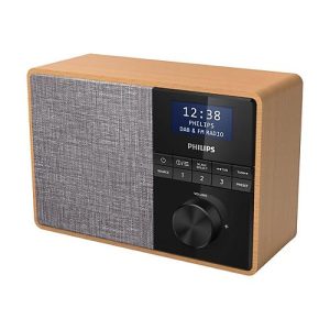 Philips TAR5505 – Tragbares DAB-Radio – 5 Watt – helles Holz Philips TAR5505 – Tragbares DAB-Radio – 5 Watt – helles Holz