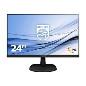 Philips V-line 243V7QDSB – LED-Monitor – 61 cm (24′) (23.8′ sichtbar) – 1920 x 1080 Full HD (1080p) @ 60 Hz – IPS – 250 cd/m²