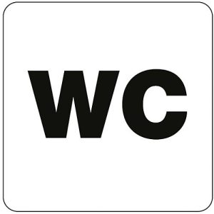 Piktogramm ‚WC‘, selbstklebend