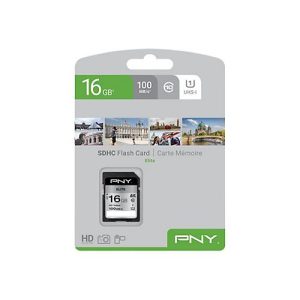 PNY Elite – Flash-Speicherkarte – 16 GB – UHS-I U1 / Class10 – SDHC UHS-I