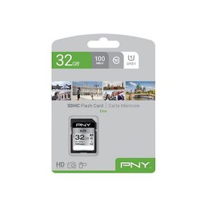 PNY Elite – Flash-Speicherkarte – 32 GB – SDHC UHS-I