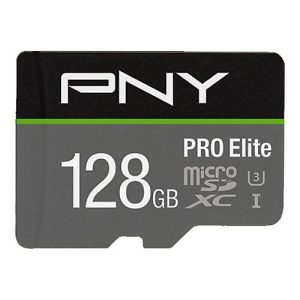 PNY PRO Elite – Flash-Speicherkarte – 128 GB – microSDXC UHS-I