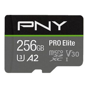 PNY PRO Elite – Flash-Speicherkarte – 256 GB – microSDXC UHS-I