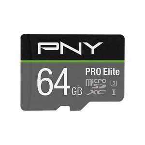 PNY PRO Elite – Flash-Speicherkarte – 64 GB – microSDXC UHS-I