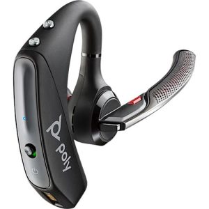 Poly On-Ear-Headset Voyager 5200, Bluetooth, USB-A-an-Micro-USB-Kabel, WindSmart-Technologie