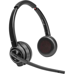 Poly Savi 8420 Office DECT Stereo-Headset, für Microsoft Teams zertifiziert