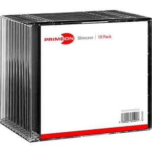 PRIMEON CD/DVD-Leerhüllen, 10 Slimcase PRIMEON CD/DVD-Leerhüllen, 10 Slimcase