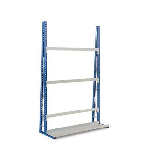 Profil-Lagerregal, einseitig, Grundfeld, H 3000 x L 1500 x T 340 mm