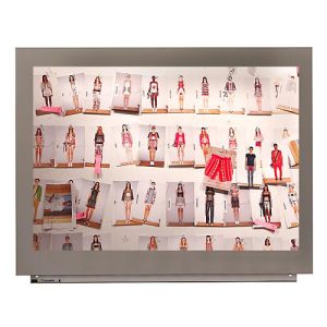 Projektionsboard für Modulares Whiteboardsystem Skin, 750 x 1150 mm