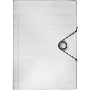 Projektmappe Leitz Solid, 5 Fächer, 1 Zusatzfach, Format DIN A4, weiß