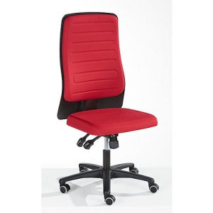 Prosedia Bürostuhl ECCON plus-8, Synchronmechanik, ohne Armlehnen, gepolstert, rot