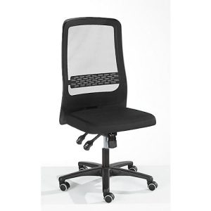 Prosedia Bürostuhl ECCON plus-8, Synchronmechanik, ohne Armlehnen, Netz, schwarz